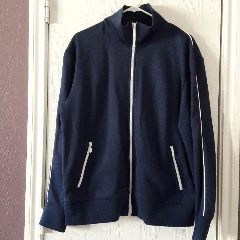 Gap navy blue zip up Sweater, Large